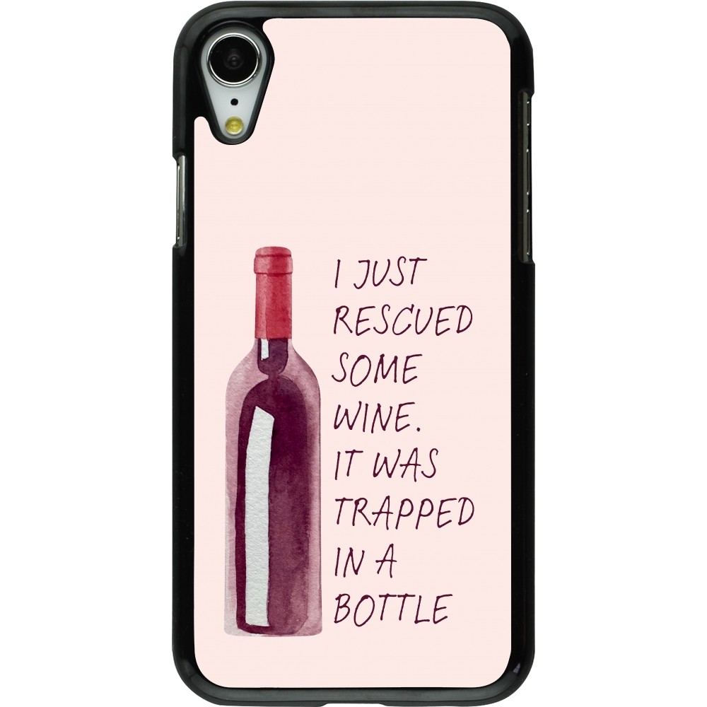 iPhone XR Case Hülle - I just rescued some wine