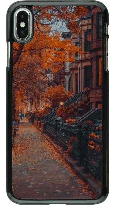 iPhone Xs Max Case Hülle - Autumn 2024 city