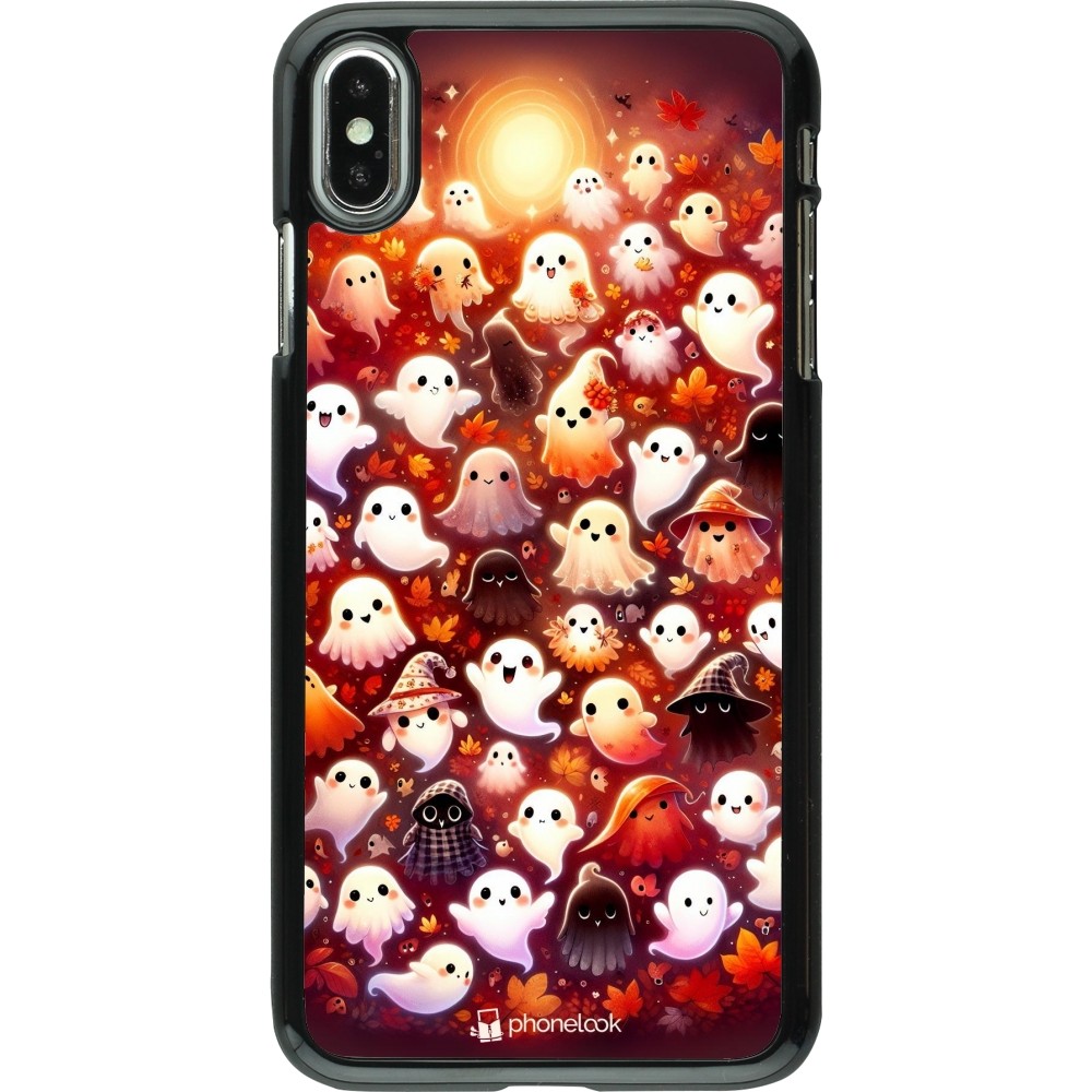 iPhone Xs Max Case Hülle - Gespenster Herbst niedlich