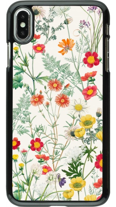 iPhone Xs Max Case Hülle - Flora Botanical Wildlife