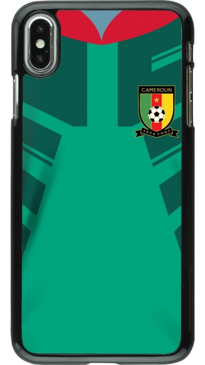 iPhone Xs Max Case Hülle - Kamerun 2022 personalisierbares Fussballtrikot