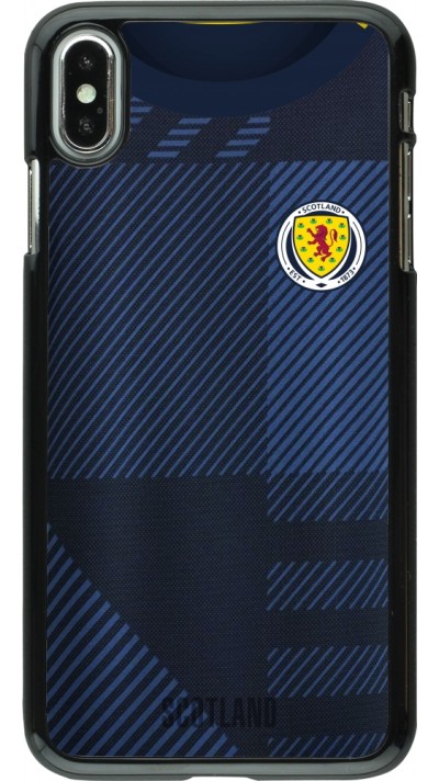 iPhone Xs Max Case Hülle - Schottland personalisierbares Fussballtrikot