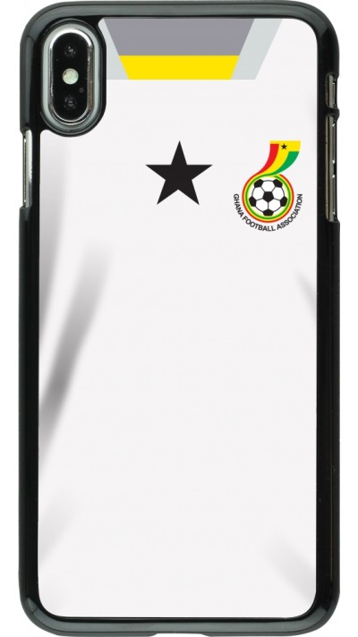 iPhone Xs Max Case Hülle - Ghana 2022 personalisierbares Fussballtrikot