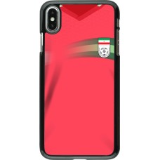 iPhone Xs Max Case Hülle - Iran 2022 personalisierbares Fussballtrikot