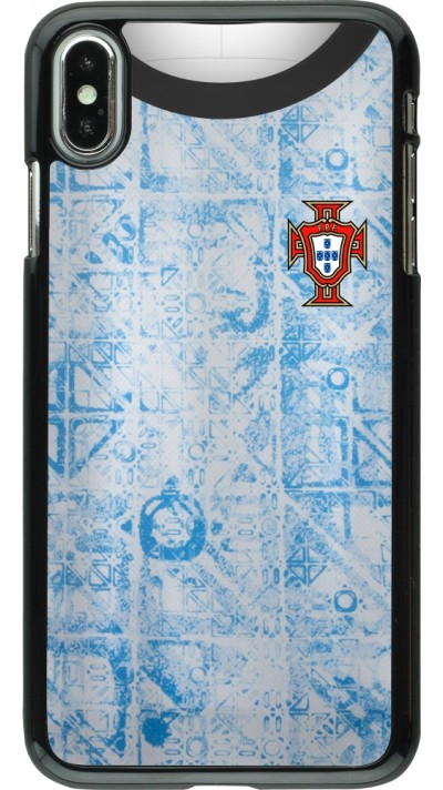 iPhone Xs Max Case Hülle - Portugal Away personalisierbares Fussballtrikot