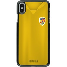 iPhone Xs Max Case Hülle - Fussballtrikot Rumänien