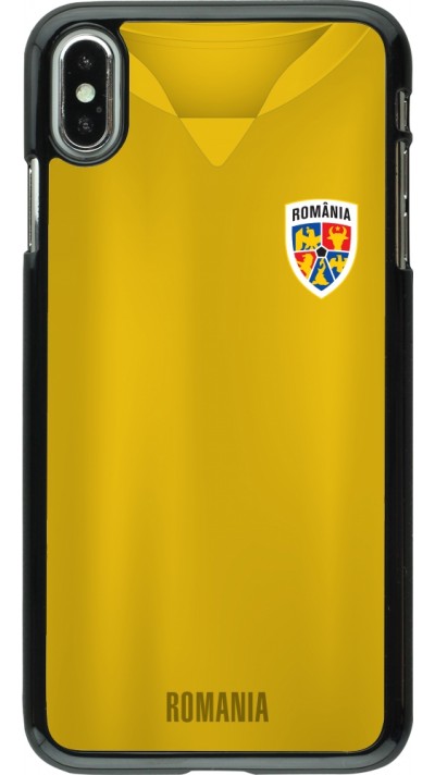 iPhone Xs Max Case Hülle - Fussballtrikot Rumänien