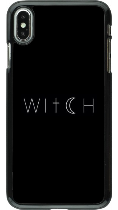 iPhone Xs Max Case Hülle - Halloween 22 witch word