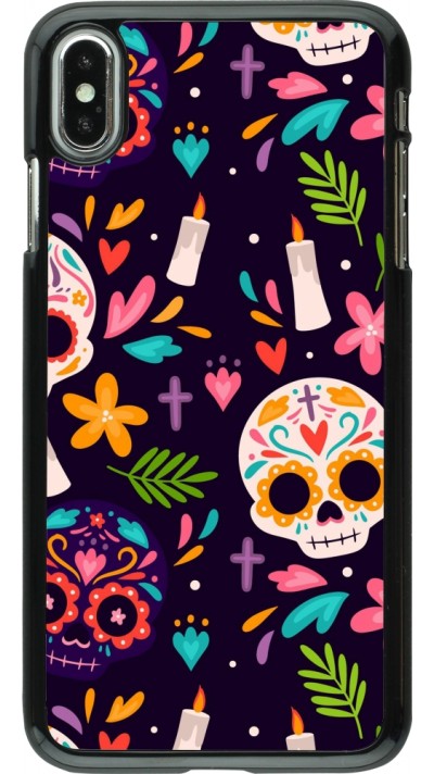 iPhone Xs Max Case Hülle - Halloween 2023 mexican style