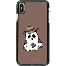 iPhone Xs Max Case Hülle - Halloween 2024 cowboy ghost