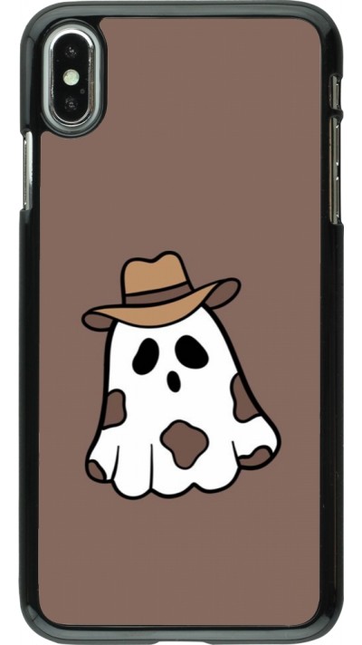 iPhone Xs Max Case Hülle - Halloween 2024 cowboy ghost