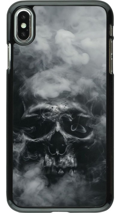 iPhone Xs Max Case Hülle - Halloween 2024 smoky skull