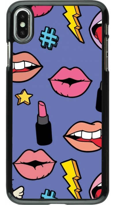 iPhone Xs Max Case Hülle - Lips and lipgloss