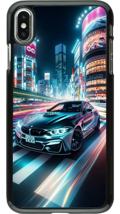 iPhone Xs Max Case Hülle - BMW M4 Tokio Nacht