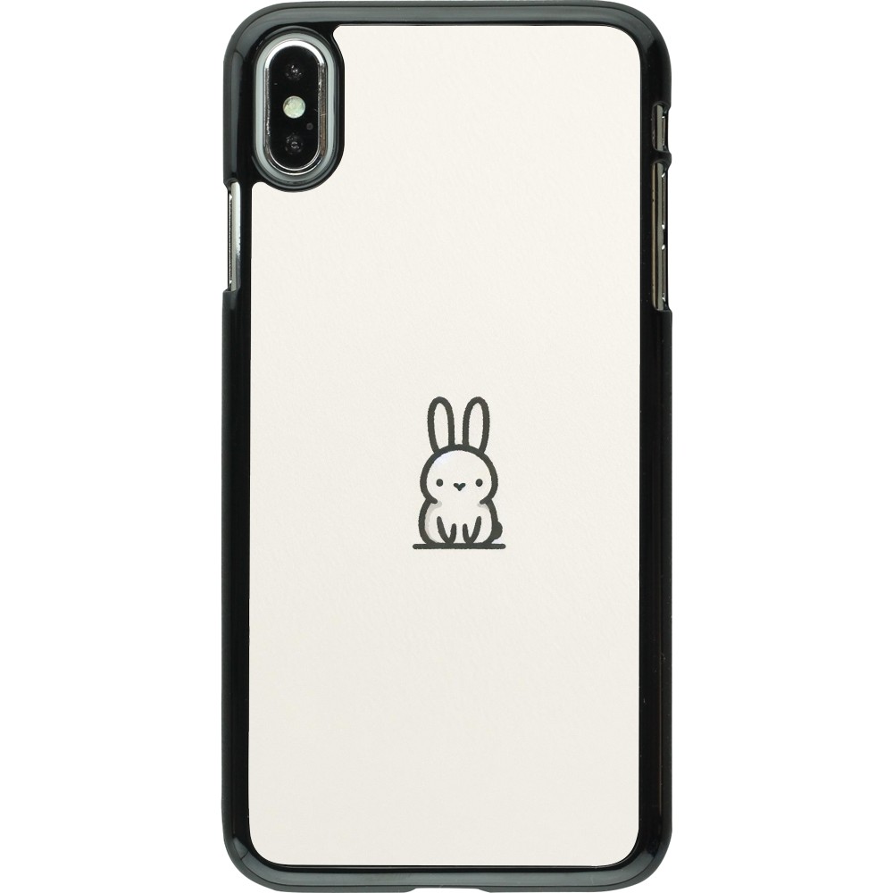 iPhone Xs Max Case Hülle - Minimal Häschen Süße