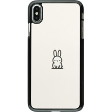 iPhone Xs Max Case Hülle - Minimal Häschen Süße