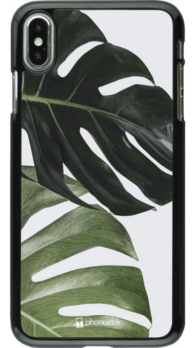 Hülle iPhone Xs Max - Monstera Plant