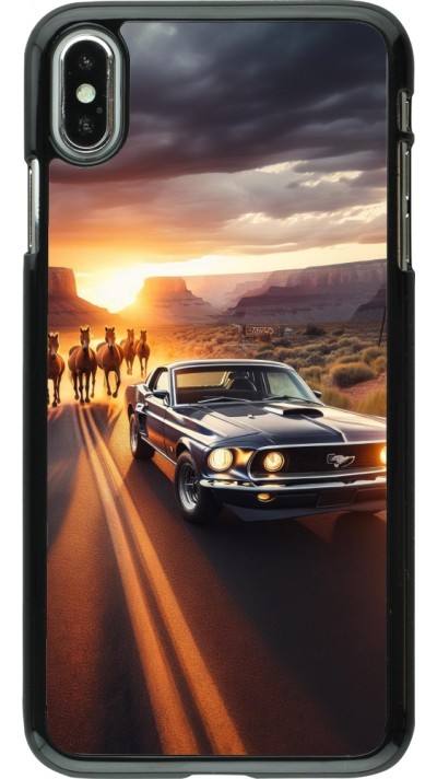 iPhone Xs Max Case Hülle - Mustang 69 Grand Canyon