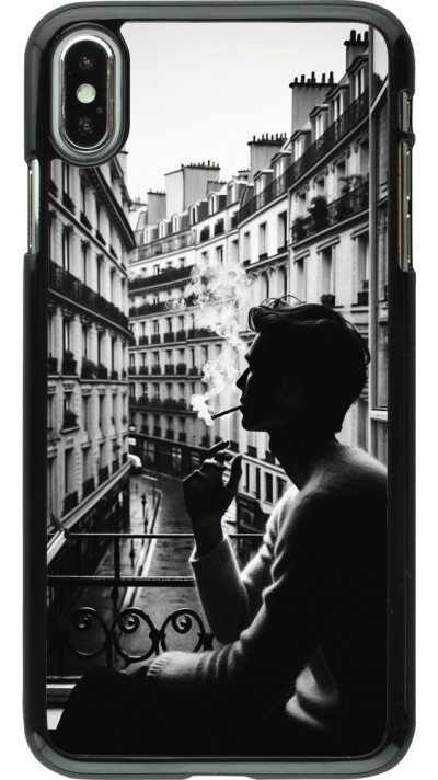 iPhone Xs Max Case Hülle - Parisian Smoker