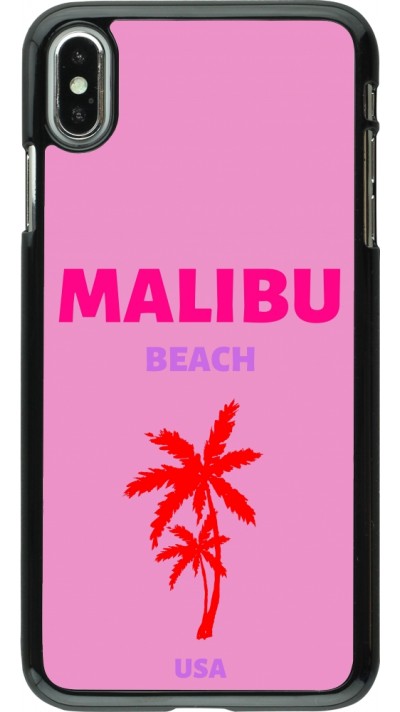 iPhone Xs Max Case Hülle - Pop Summer Destination Malibu