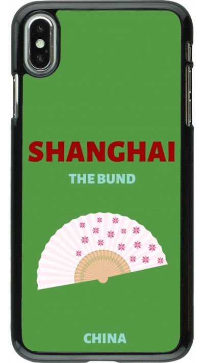 iPhone Xs Max Case Hülle - Pop Summer Destination Shanghai