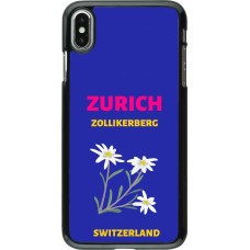 iPhone Xs Max Case Hülle - Pop Summer Destination Zurich