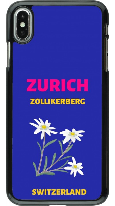 iPhone Xs Max Case Hülle - Pop Summer Destination Zurich