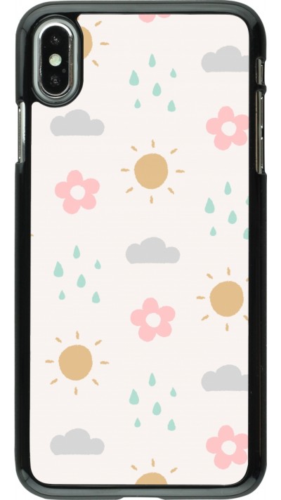 iPhone Xs Max Case Hülle - Spring 23 weather