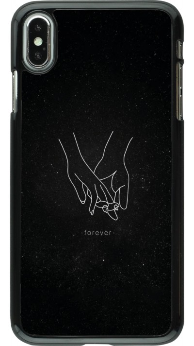 iPhone Xs Max Case Hülle - Valentine 2023 hands forever