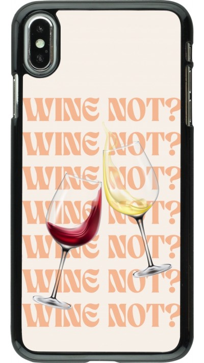 iPhone Xs Max Case Hülle - Wine not