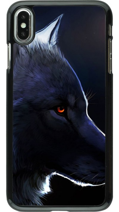 Coque iPhone Xs Max - Wolf Shape