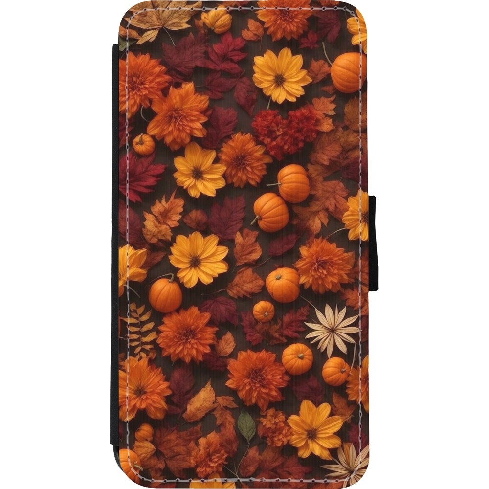 iPhone Xs Max Case Hülle - Wallet schwarz Autumn 2024 potpourri