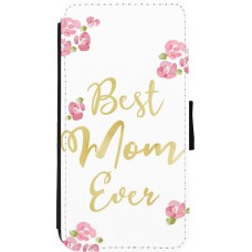 iPhone Xs Max Case Hülle - Wallet schwarz Mom 2024 best Mom ever