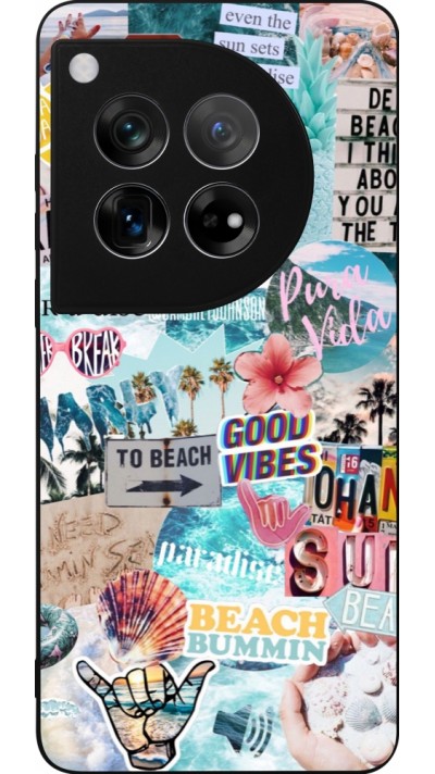 OnePlus 12 Case Hülle - Silikon schwarz Summer 20 collage