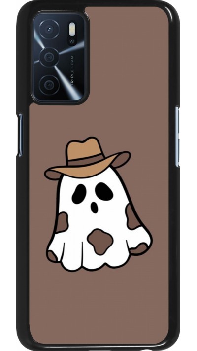 OPPO A16s Case Hülle - Halloween 2024 cowboy ghost