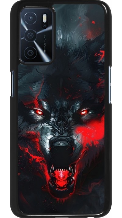 OPPO A16s Case Hülle - Halloween 2024 mad werewolf