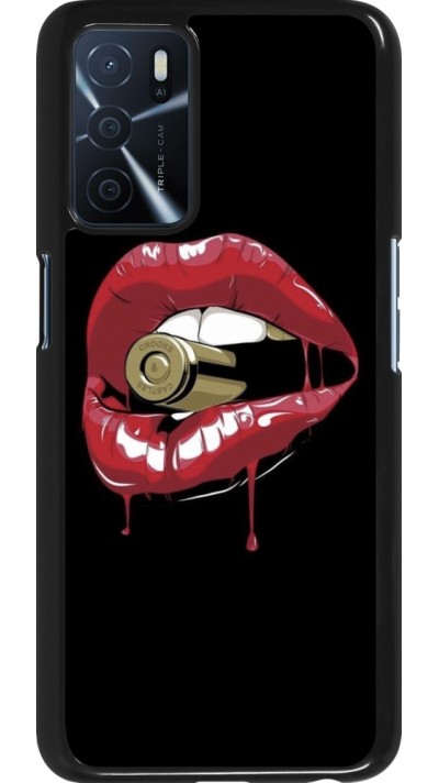 Oppo A16s Case Hülle - Lips bullet