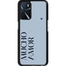 OPPO A16s Case Hülle - Valentine 2024 mucho amor azul