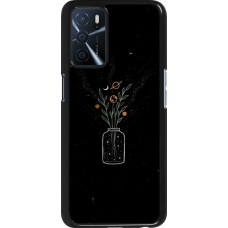 Oppo A16s Case Hülle - Vase black