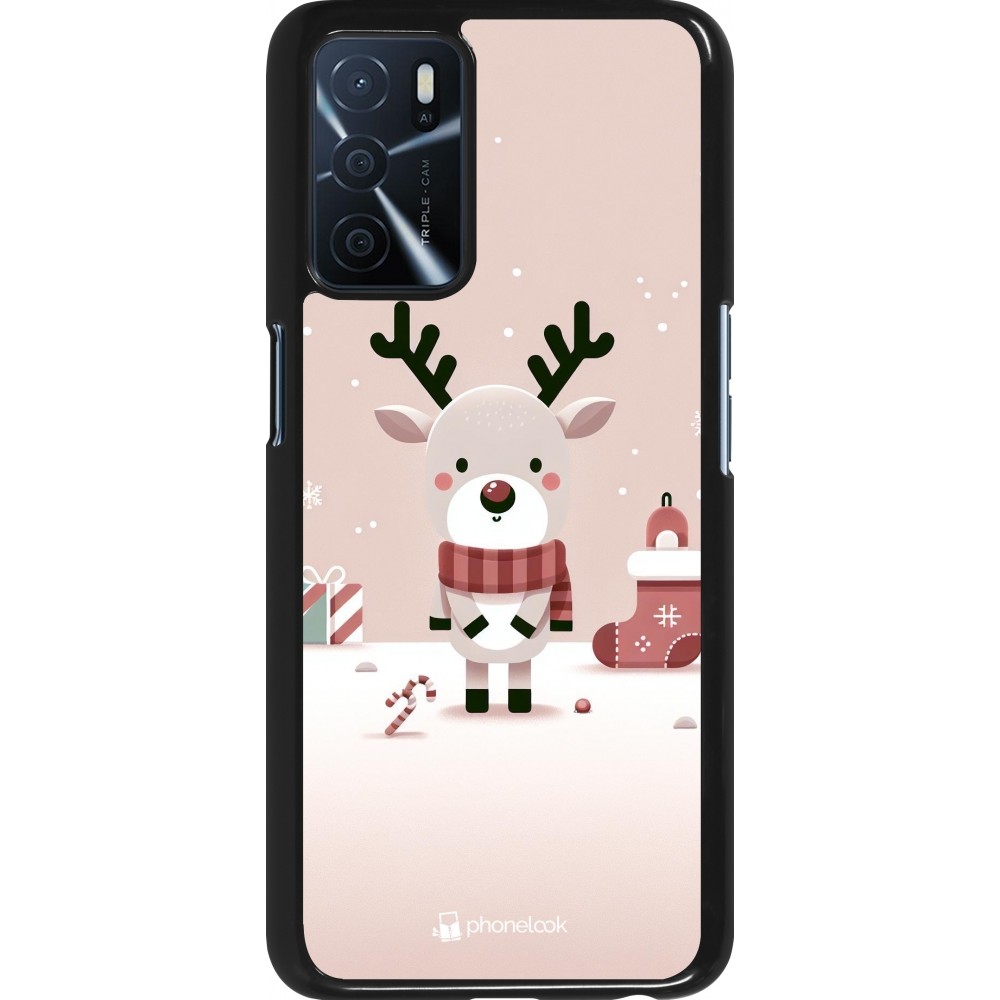 OPPO A16s Case Hülle - Weihnachten 2023 Choupinette Rentier