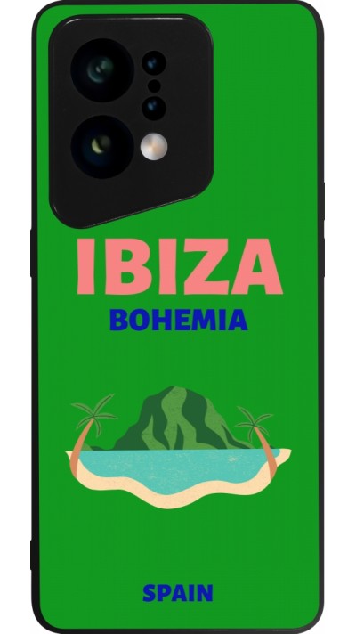 Coque OPPO Find X5 - Silicone rigide noir Pop Summer Destination Ibiza