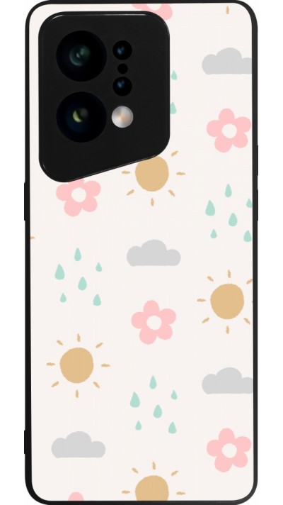 OPPO Find X5 Case Hülle - Silikon schwarz Spring 23 weather