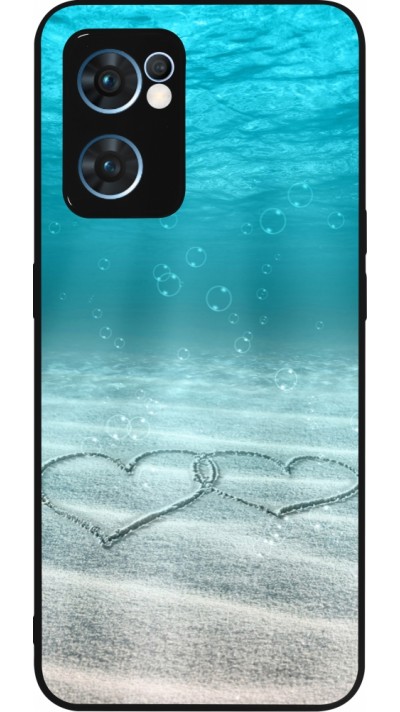 OPPO Reno7 5G Case Hülle - Silikon schwarz Summer 18 19