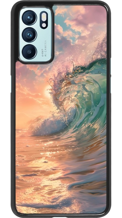 OPPO Reno6 5G Case Hülle - Wave Sunset