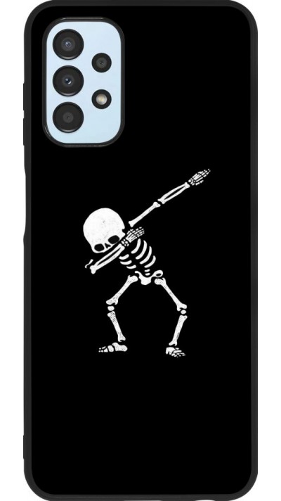 Hülle Samsung Galaxy A13 5G - Silikon schwarz Halloween 19 09