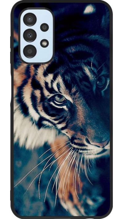 Hülle Samsung Galaxy A13 5G - Silikon schwarz Incredible Lion