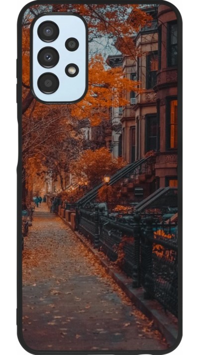 Samsung Galaxy A13 5G Case Hülle - Silikon schwarz Autumn 2024 city