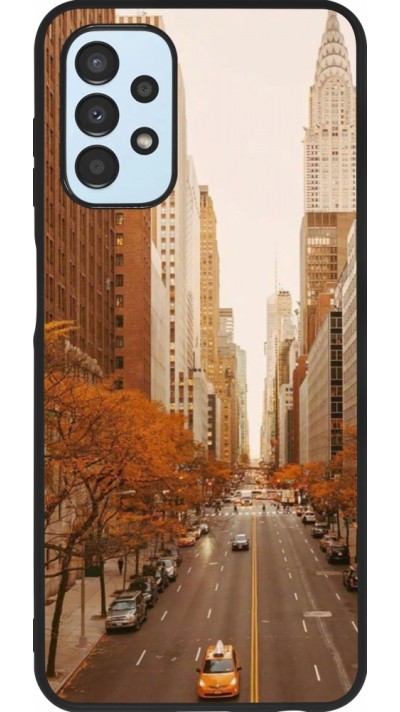 Samsung Galaxy A13 5G Case Hülle - Silikon schwarz Autumn 2024 New York city