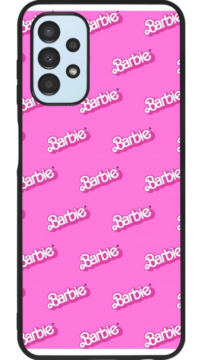 Samsung Galaxy A13 5G Case Hülle - Silikon schwarz Barbie Pattern