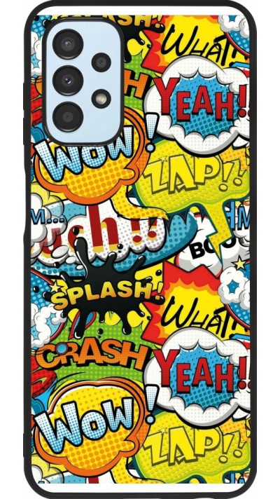 Samsung Galaxy A13 5G Case Hülle - Silikon schwarz Cartoons slogans